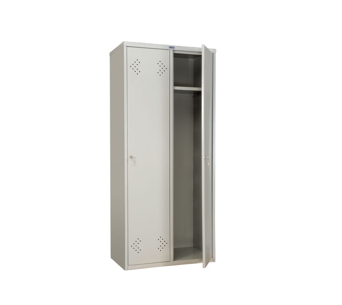 Шкаф металлический двухсекционный одностворчатый МСК - 646.02